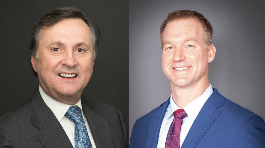 Headshots of Walter Bratic and Justin Blok