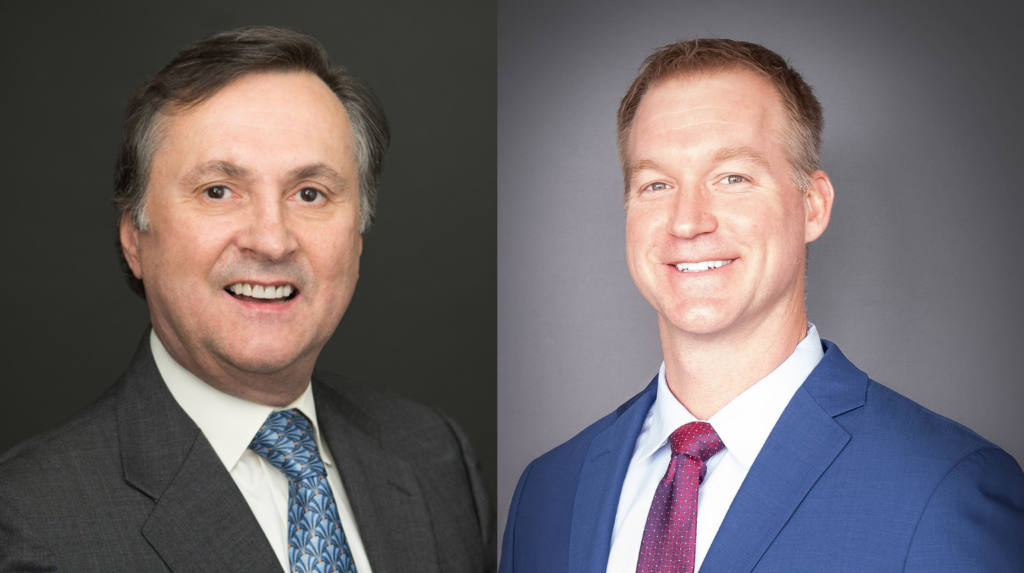 Headshots of Walter Bratic and Justin Blok