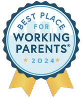 Best Place for Working Parents Badge