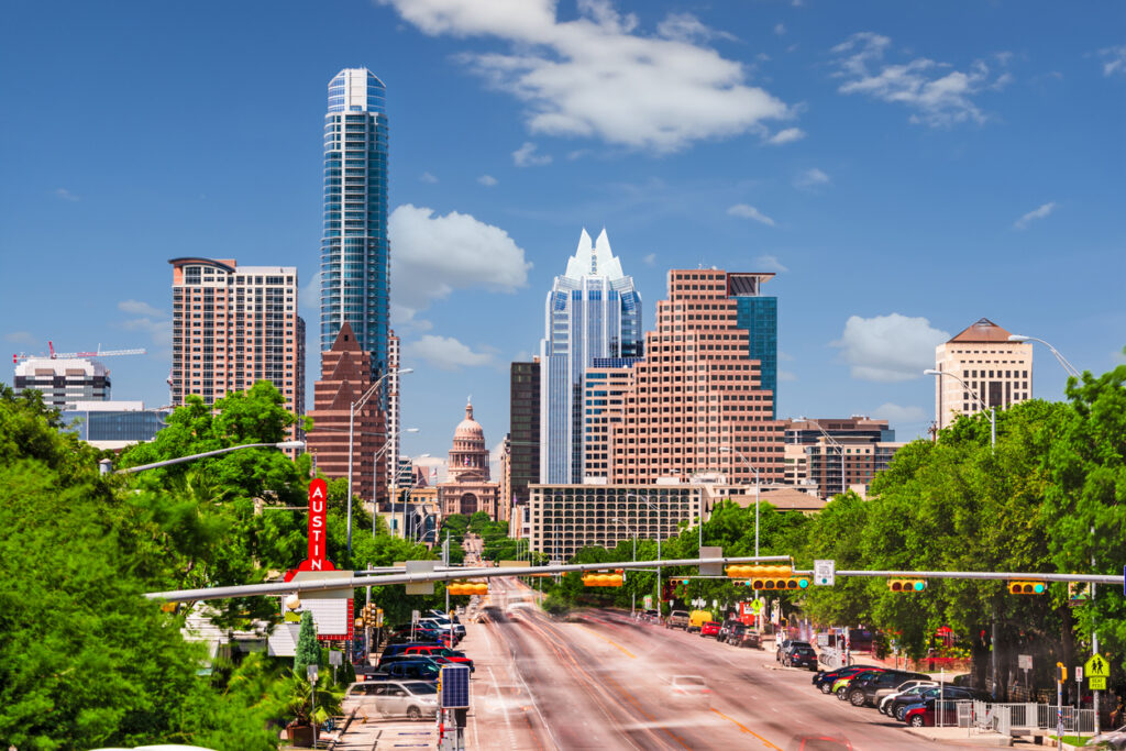 Austin, Texas, USA downtown cityscape